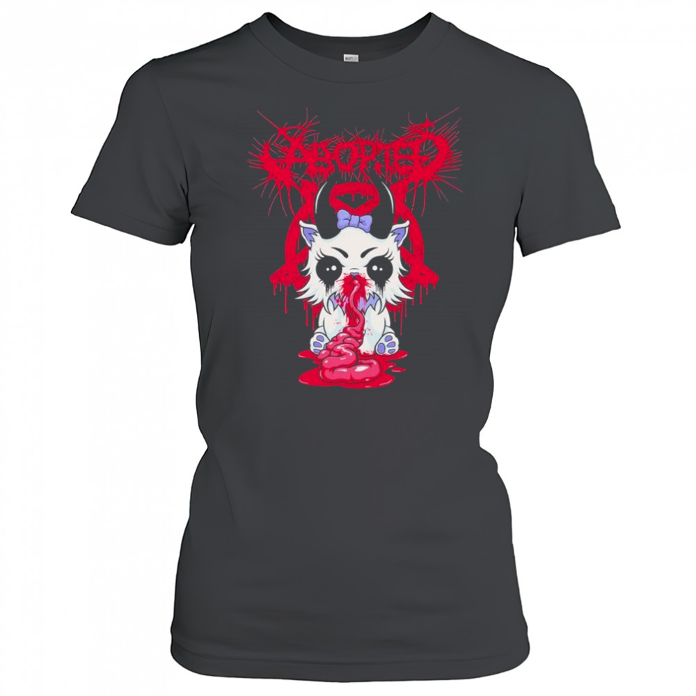 Aborted Grimkitty T-shirt Women's T-shirt