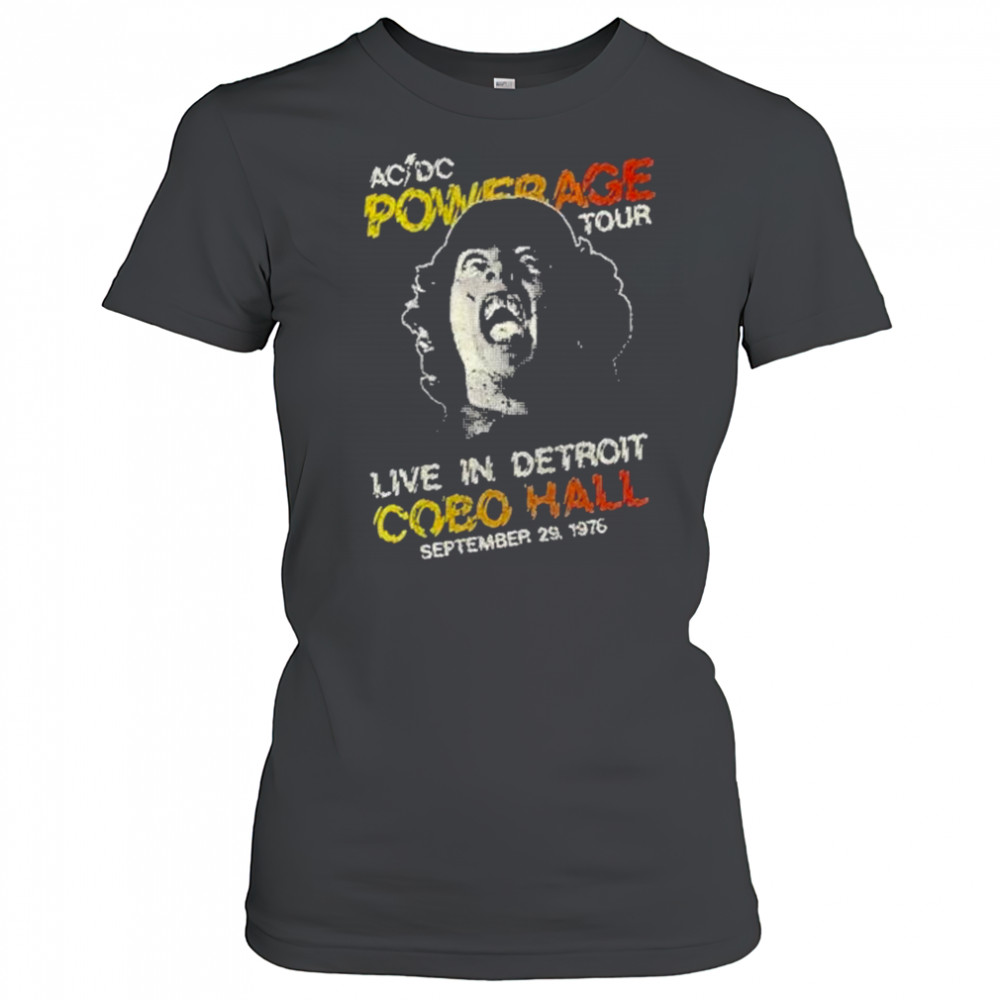 Ac Dc Powerage Tour Shirt Women's T-shirt