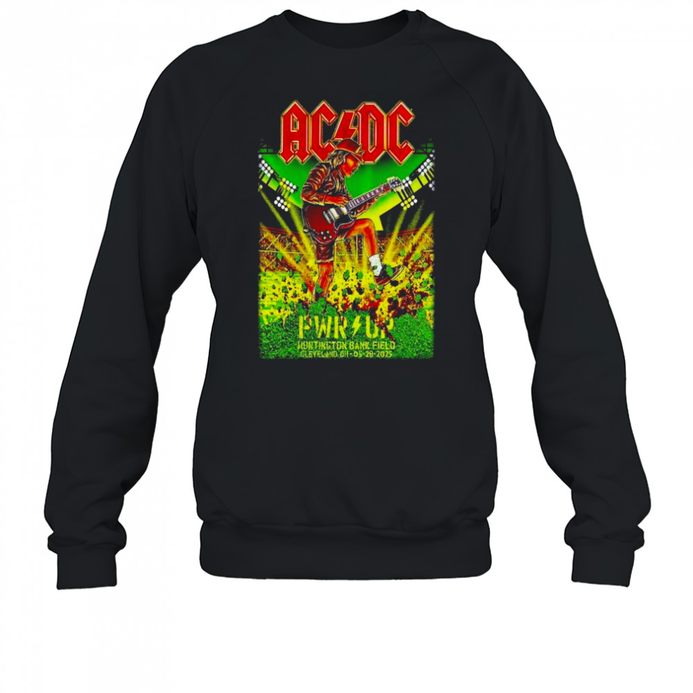 ACDC In Cleveland OH On May 28 2025 Tour Shirt Sweatshirt