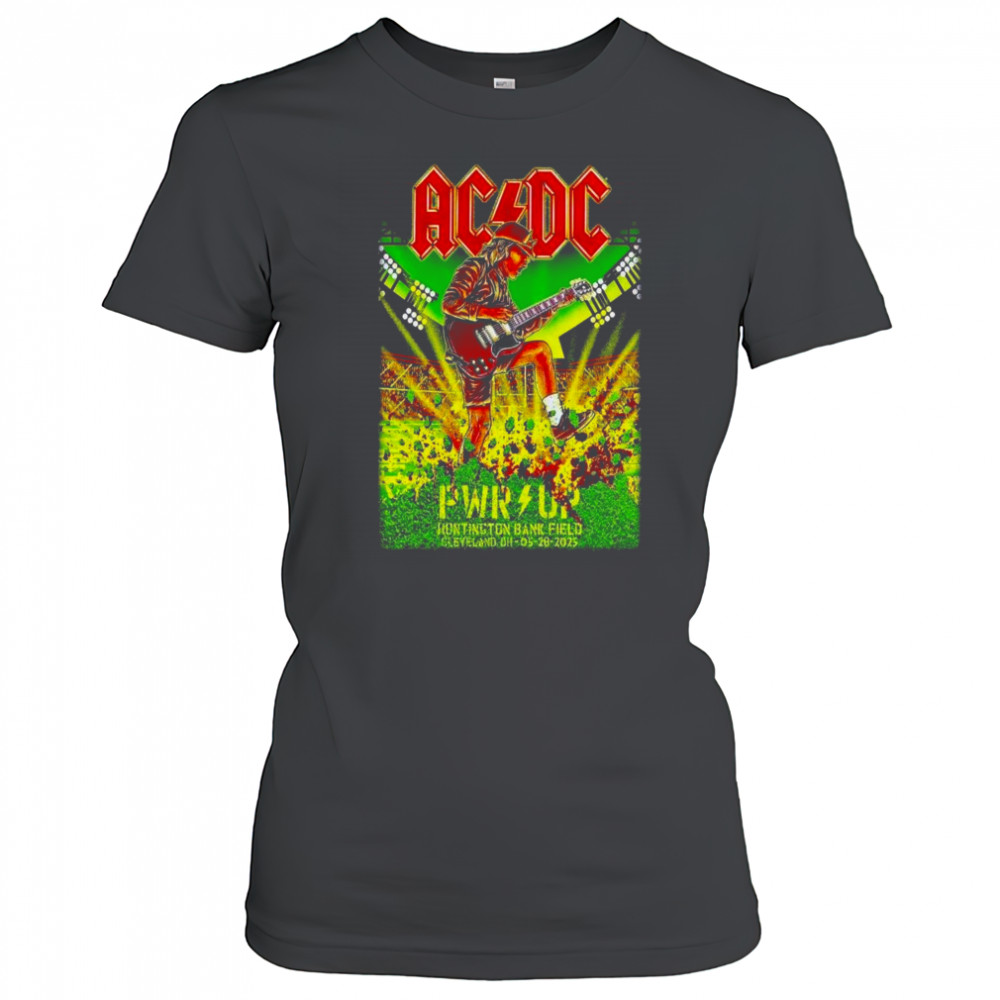 ACDC In Cleveland OH On May 28 2025 Tour Shirt Women's T-shirt