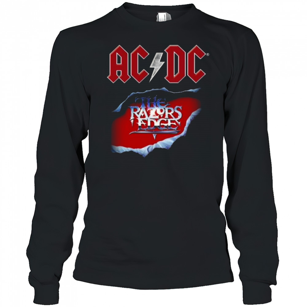 ACDC The Razors Edge World Tour Shirt Long Sleeved