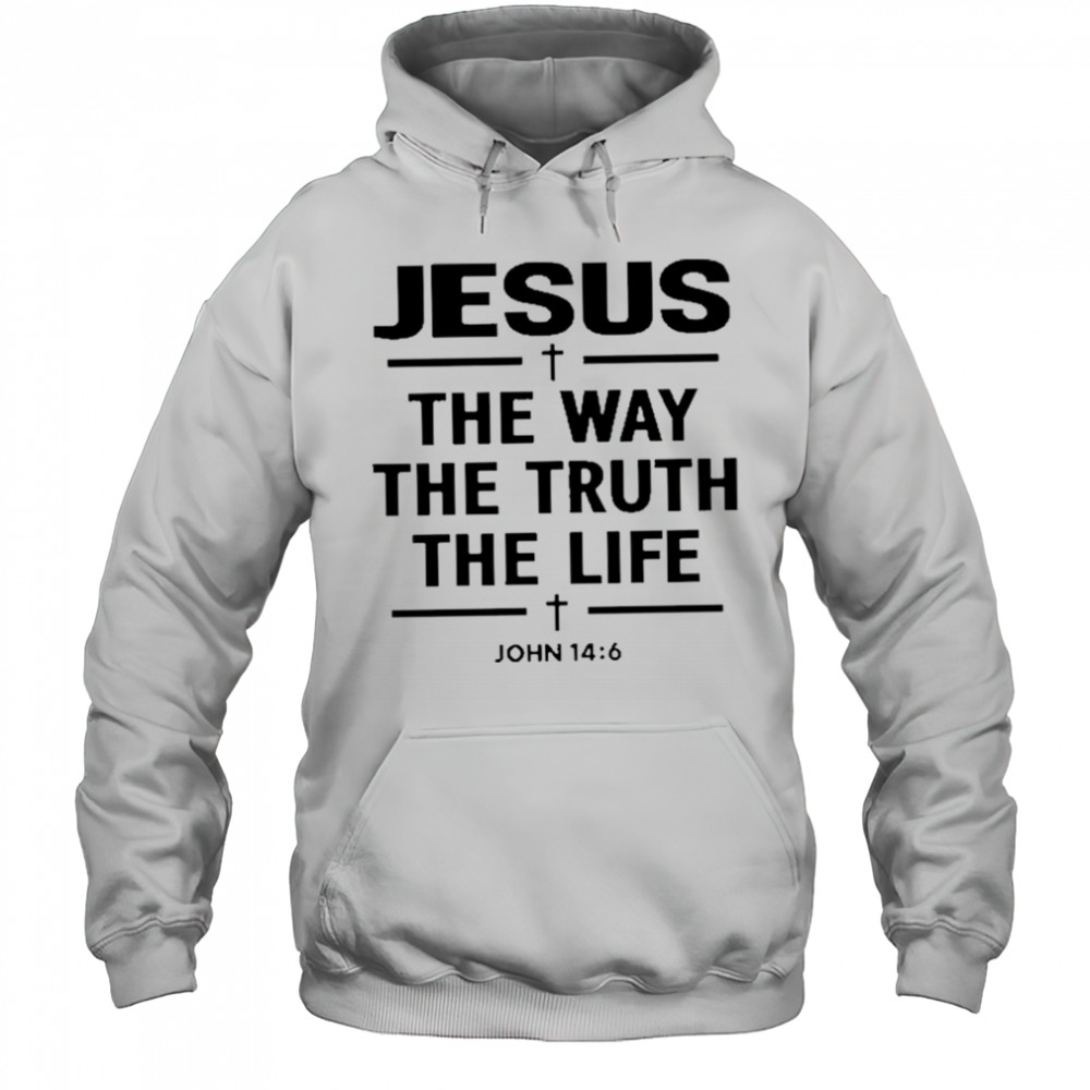 Alisson Becker Wearing Jesus The Way The Truth The Life Shirt Hoodie