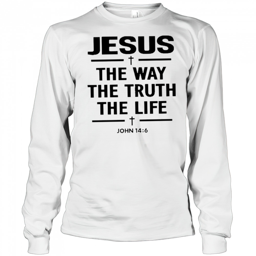 Alisson Becker Wearing Jesus The Way The Truth The Life Shirt Long Sleeved
