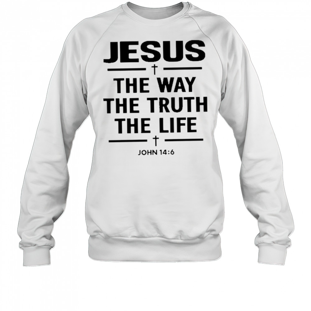 Alisson Becker Wearing Jesus The Way The Truth The Life Shirt Sweatshirt