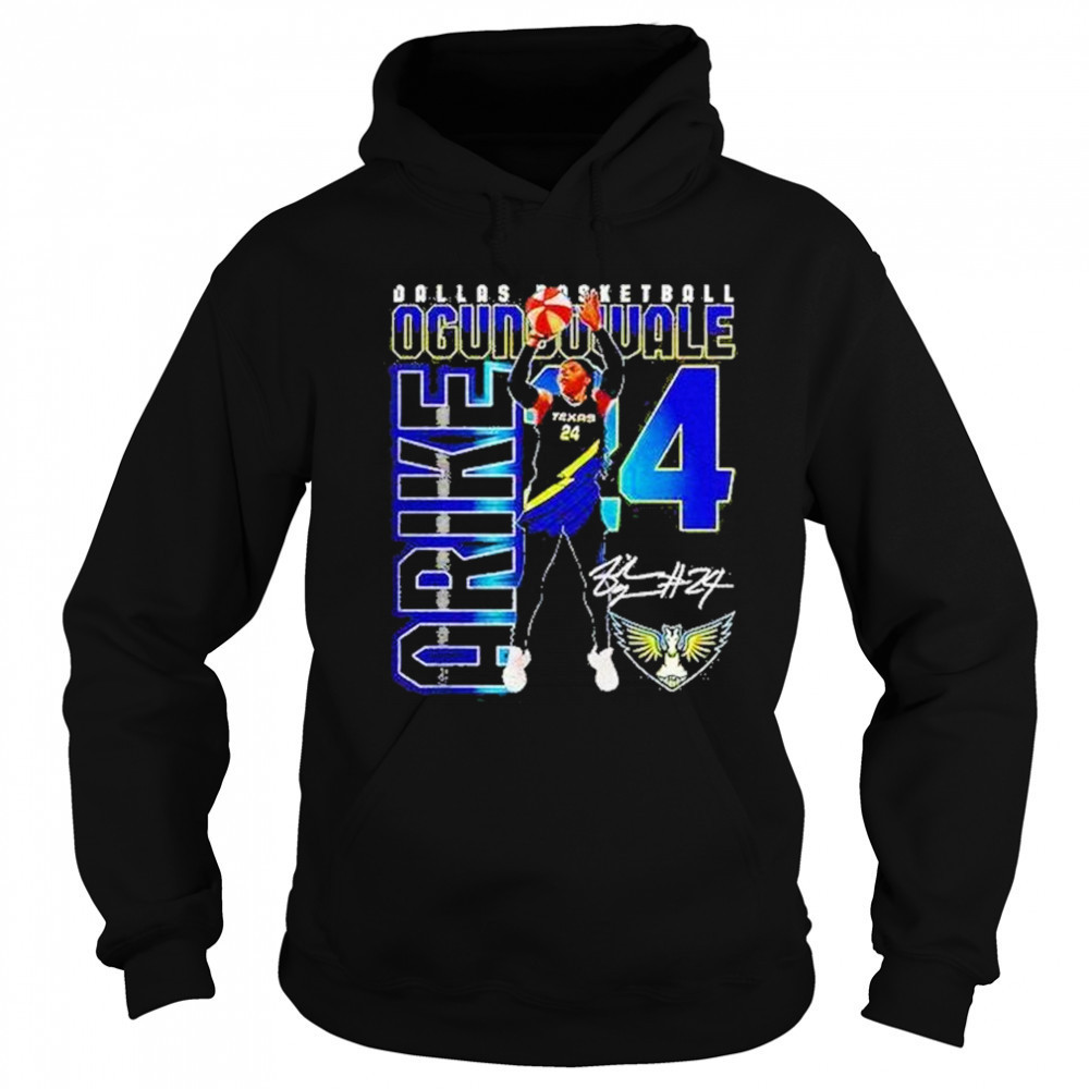 Arike Ogunbowale Dallas Wings Player Number Shirt Sweatshirt