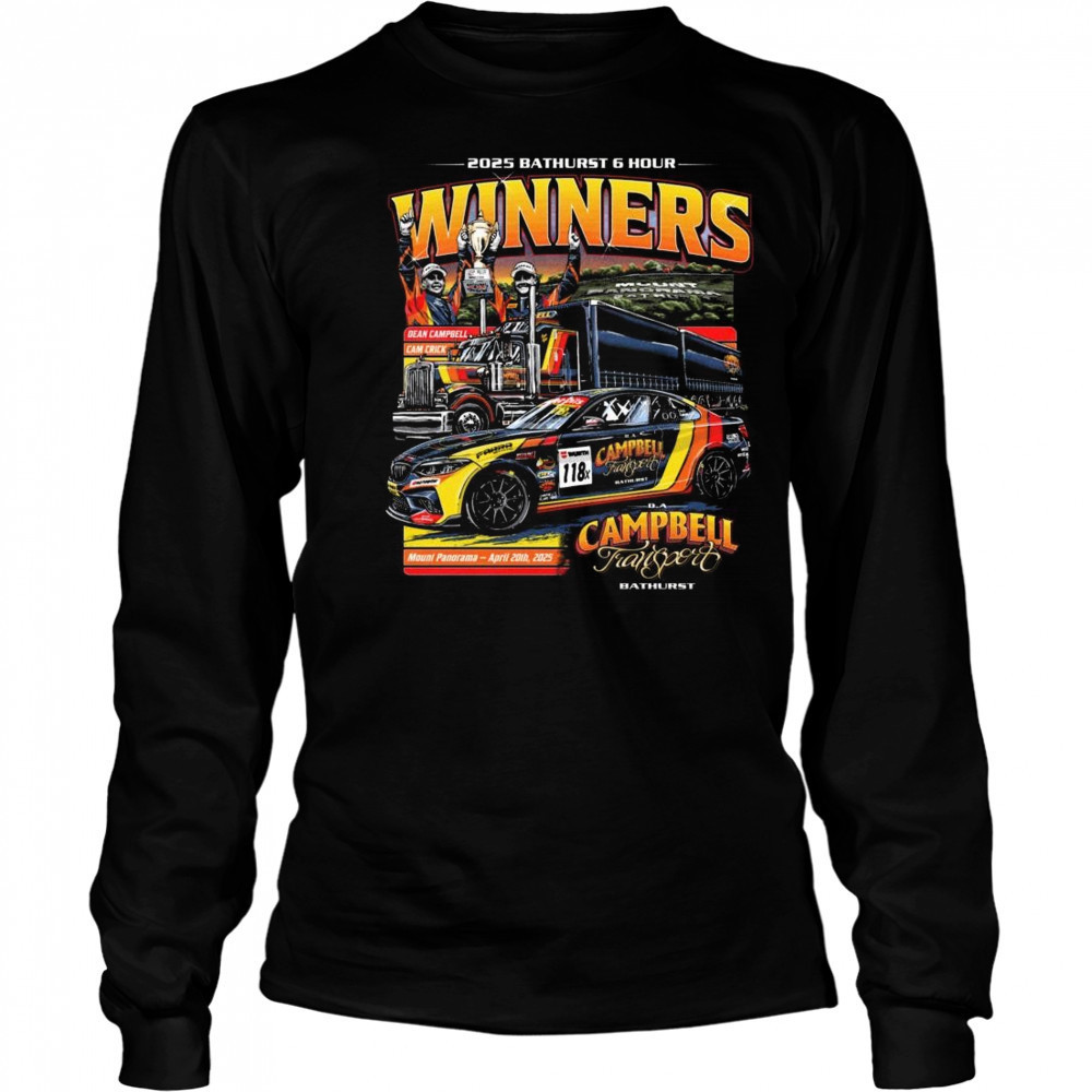Bathurst 6 Hour 2025 Winners Shirt Long Sleeved