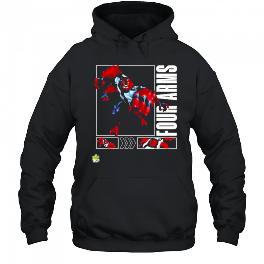 Ben 10 Four Arms Shirt Hoodie