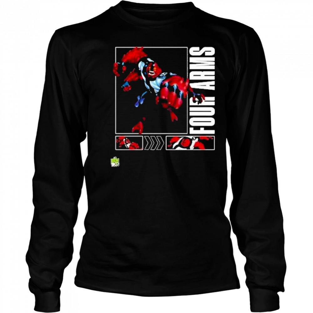 Ben 10 Four Arms Shirt Long Sleeved