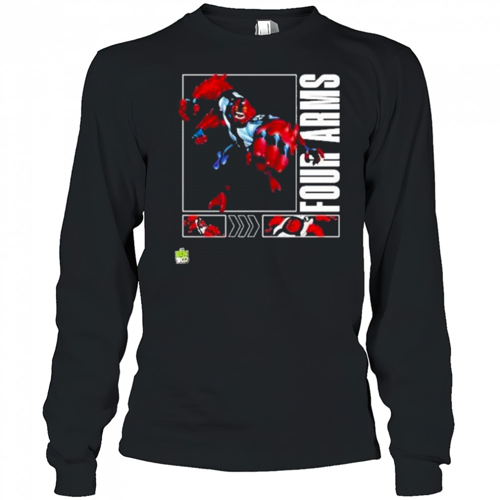 Ben 10 Four Arms Shirt Long Sleeved