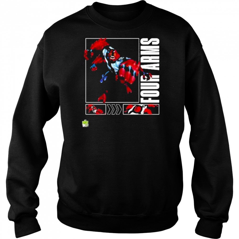 Ben 10 Four Arms Shirt Hoodie