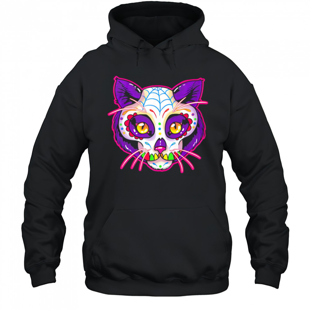 Big head Cat 3D color shirt Hoodie