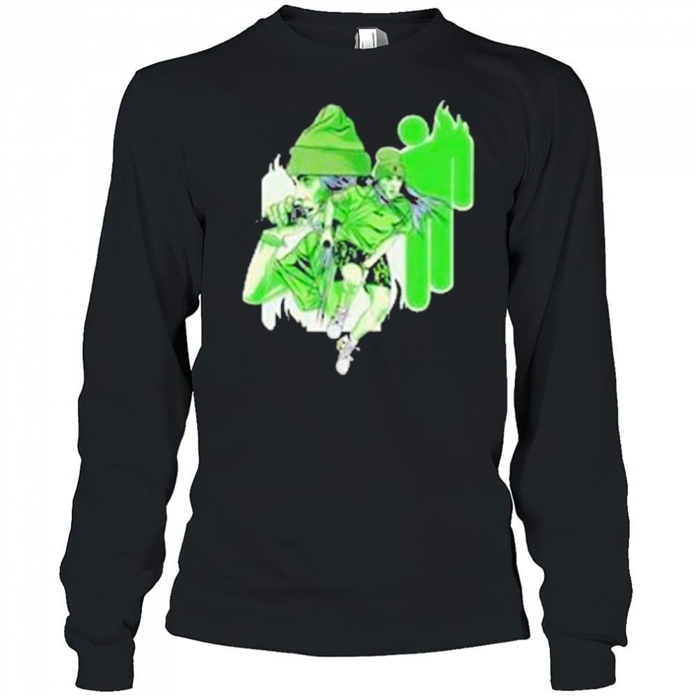 Billie Eilish Streetwear T-shirt Long Sleeved