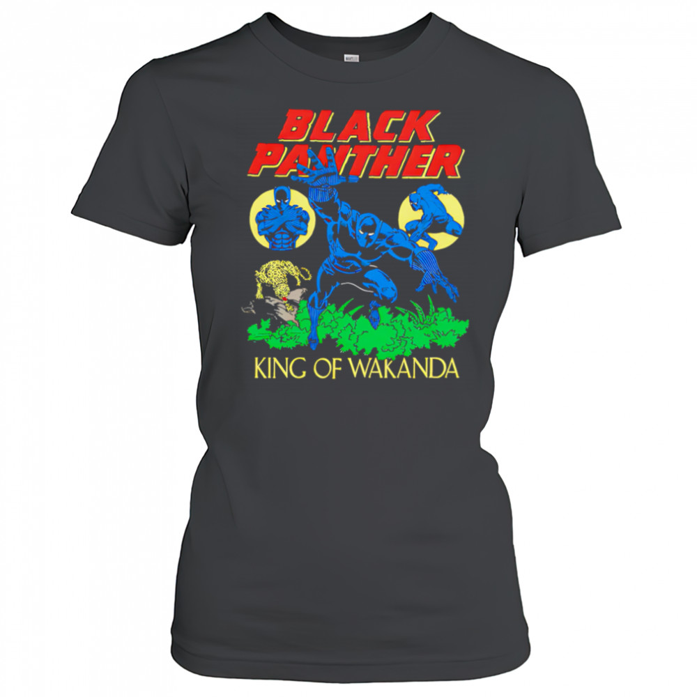 Black Panther The King Of Wakanda superhero shirt Women's T-shirt