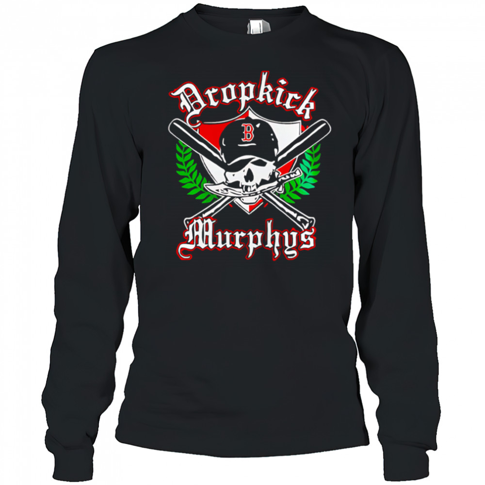 Boston Red Sox x Dropkick Murphys Night 2025 Baseball shirt Long Sleeved
