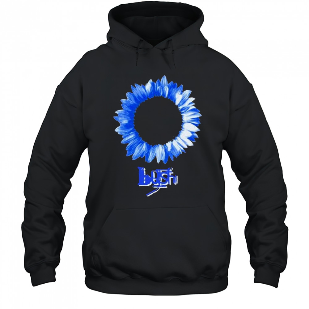 Bush Blue Sunflower T-shirt Hoodie