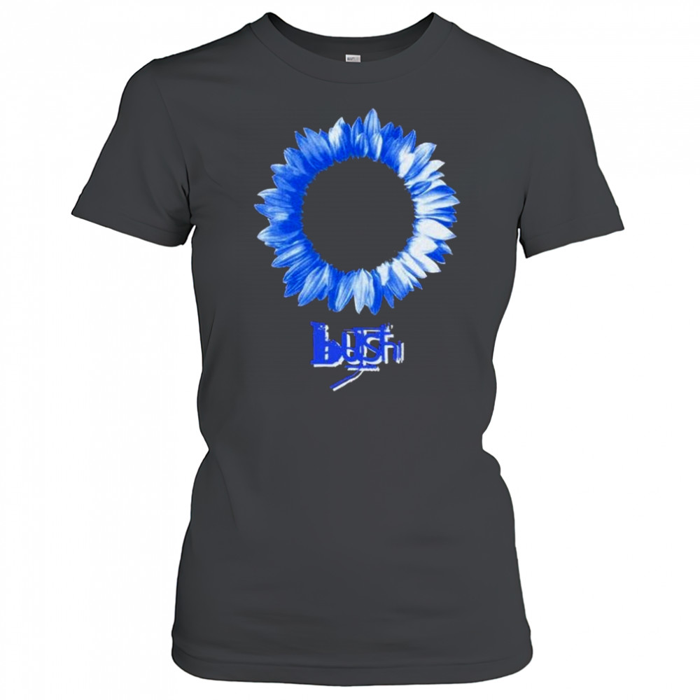 Bush Blue Sunflower T-shirt Women's T-shirt