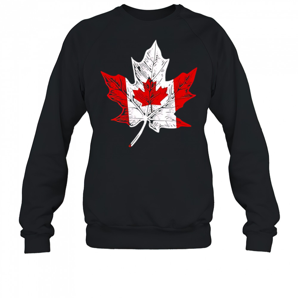 Canada flag graphic shirt Sweatshirt