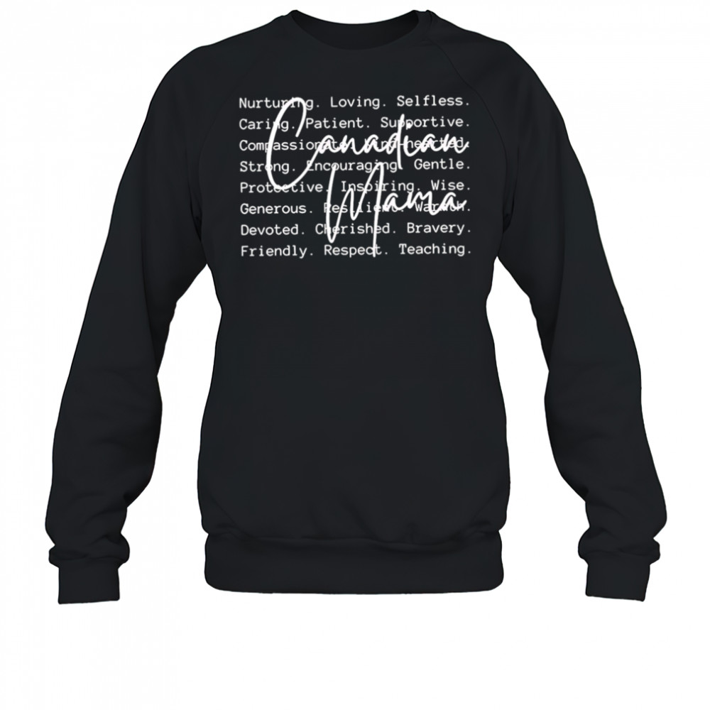 Canadian Mama Whens Canada Day shirt Sweatshirt