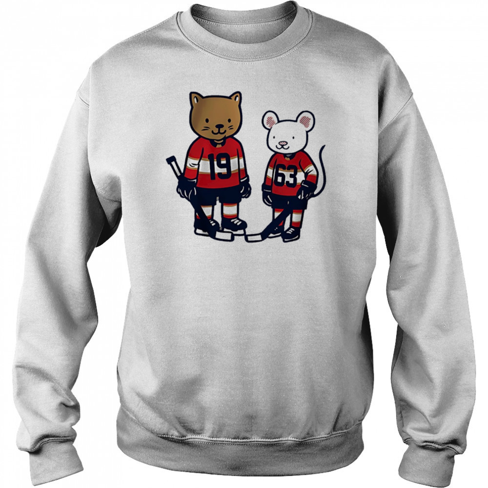 Cat and Rat x Matthew Tkachuk and Brad Marchand Florida Panthers NHL Hockey shirt Hoodie