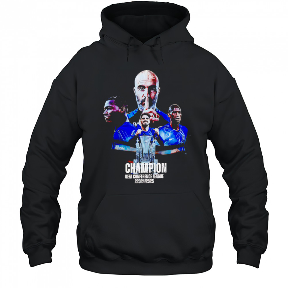 Chelsea FC 2025 Champions Europa Conference League Special shirt Hoodie