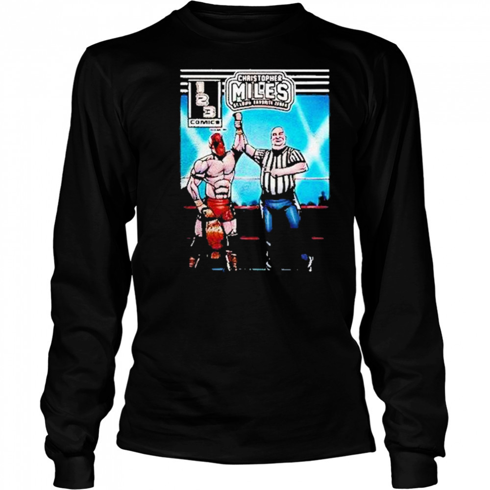 Christopher Miles Zebra Comics Shirt Long Sleeved
