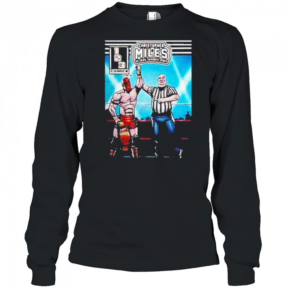 Christopher Miles Zebra Comics Shirt Long Sleeved