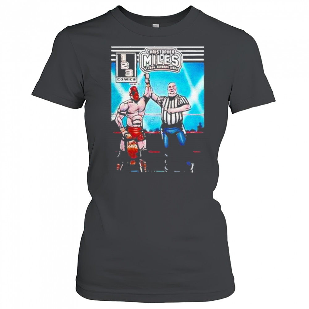 Christopher Miles Zebra Comics Shirt Women's T-shirt