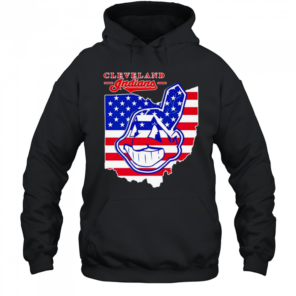 Cleveland Indians Map shirt Hoodie