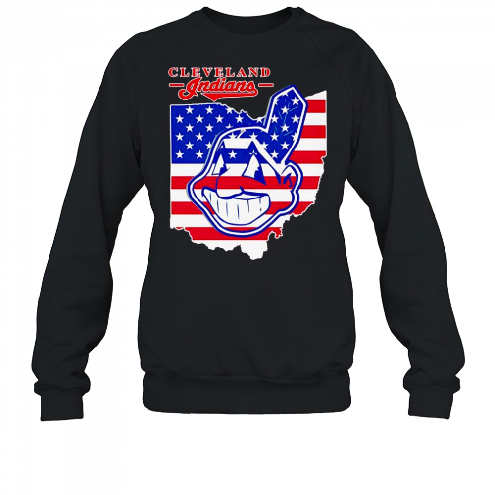 Cleveland Indians Map shirt Sweatshirt