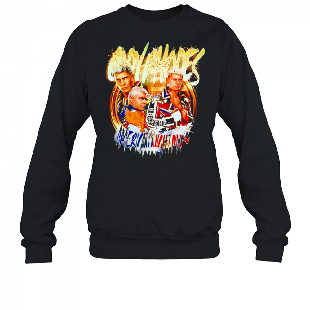Cody Rhodes Undeniable graphic shirt Sweatshirt