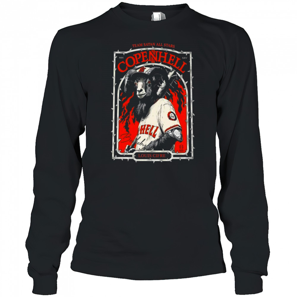 COPENHELL 2025 Team Satan All Stars Shirt Long Sleeved