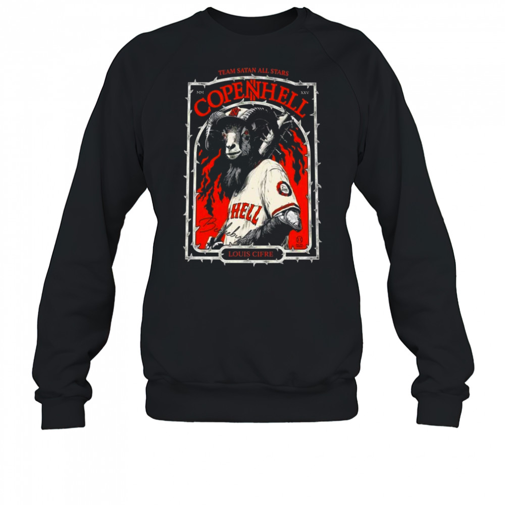 COPENHELL 2025 Team Satan All Stars Shirt Sweatshirt