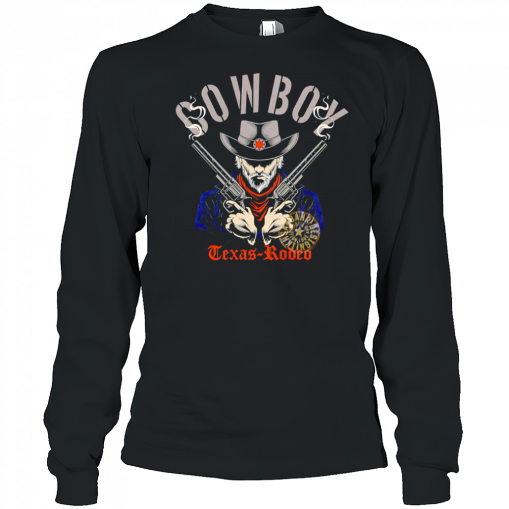 Cowboy Texas Rodeo shirt Long Sleeved
