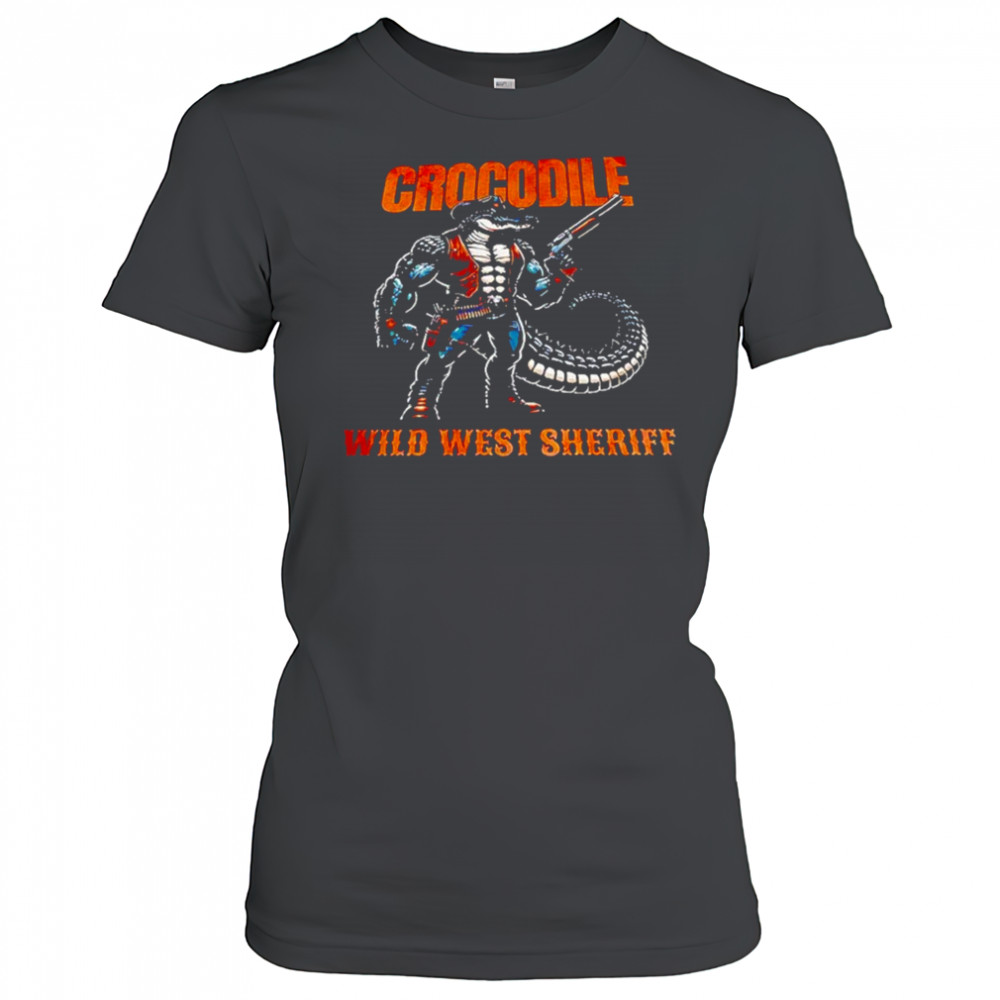 Crocodile Wild West Sheriff Shirt Women's T-shirt