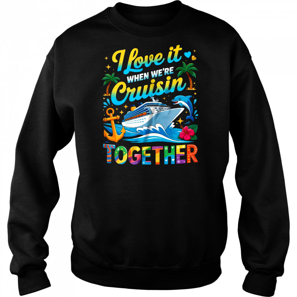 Cruise Squad 2025 Crusin Summer Vacation Matching Family shirt Hoodie