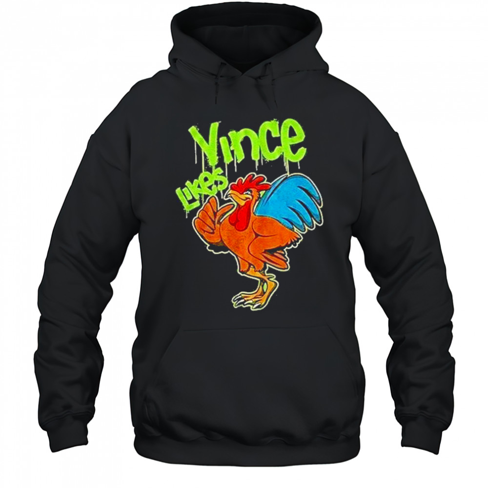 Dominik Mysterio Chicken Vince Likes Shirt Hoodie