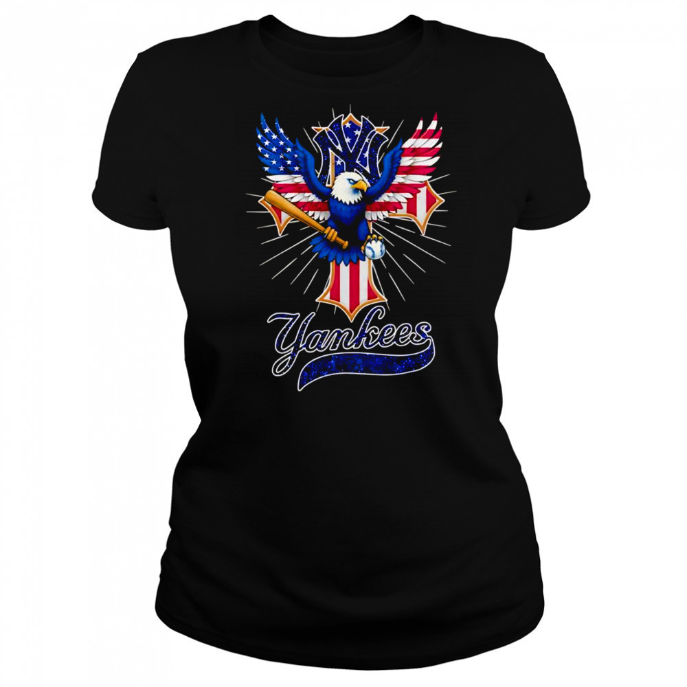 Eagle baseball New York Yankees shirt Women's T-shirt