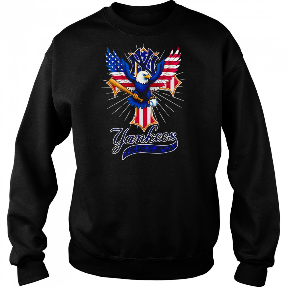 Eagle baseball New York Yankees shirt Hoodie
