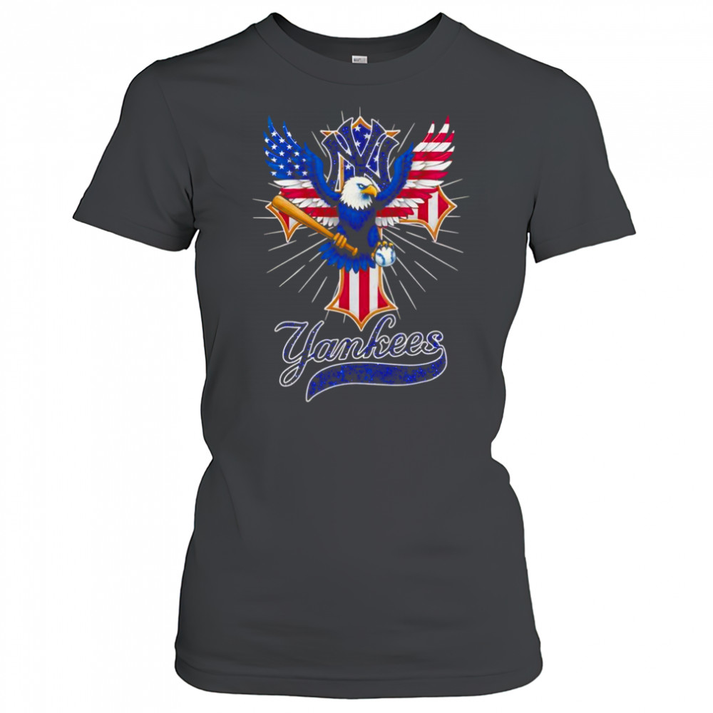 Eagle baseball New York Yankees shirt Women's T-shirt