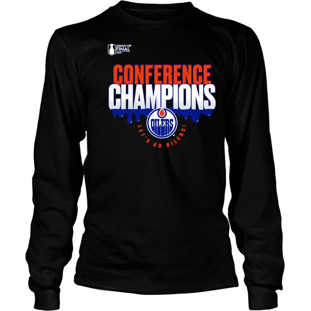 Edmonton Oilers Conference Champions let’s go Oilers shirt Long Sleeved