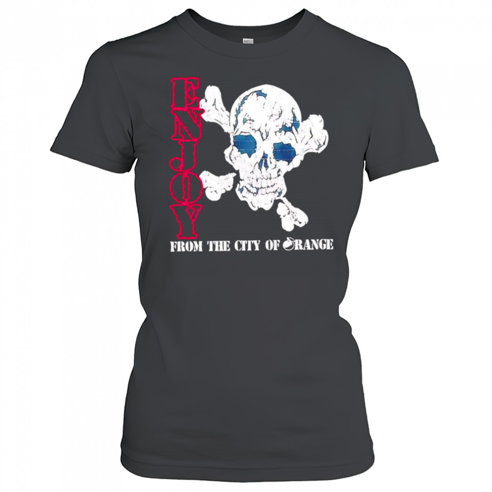 Enjoy skull from the city of orange shirt Women's T-shirt