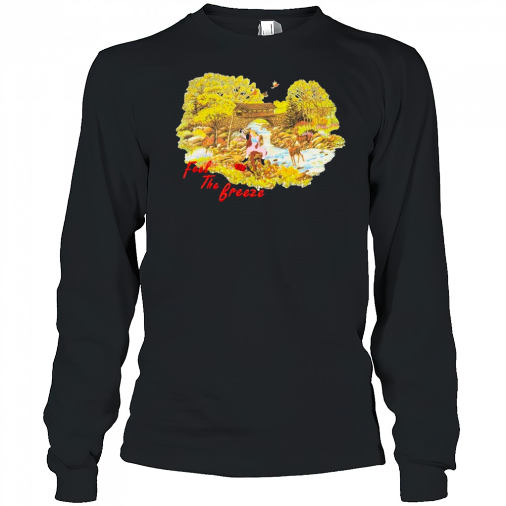 Feel The Breeze T-shirt Long Sleeved