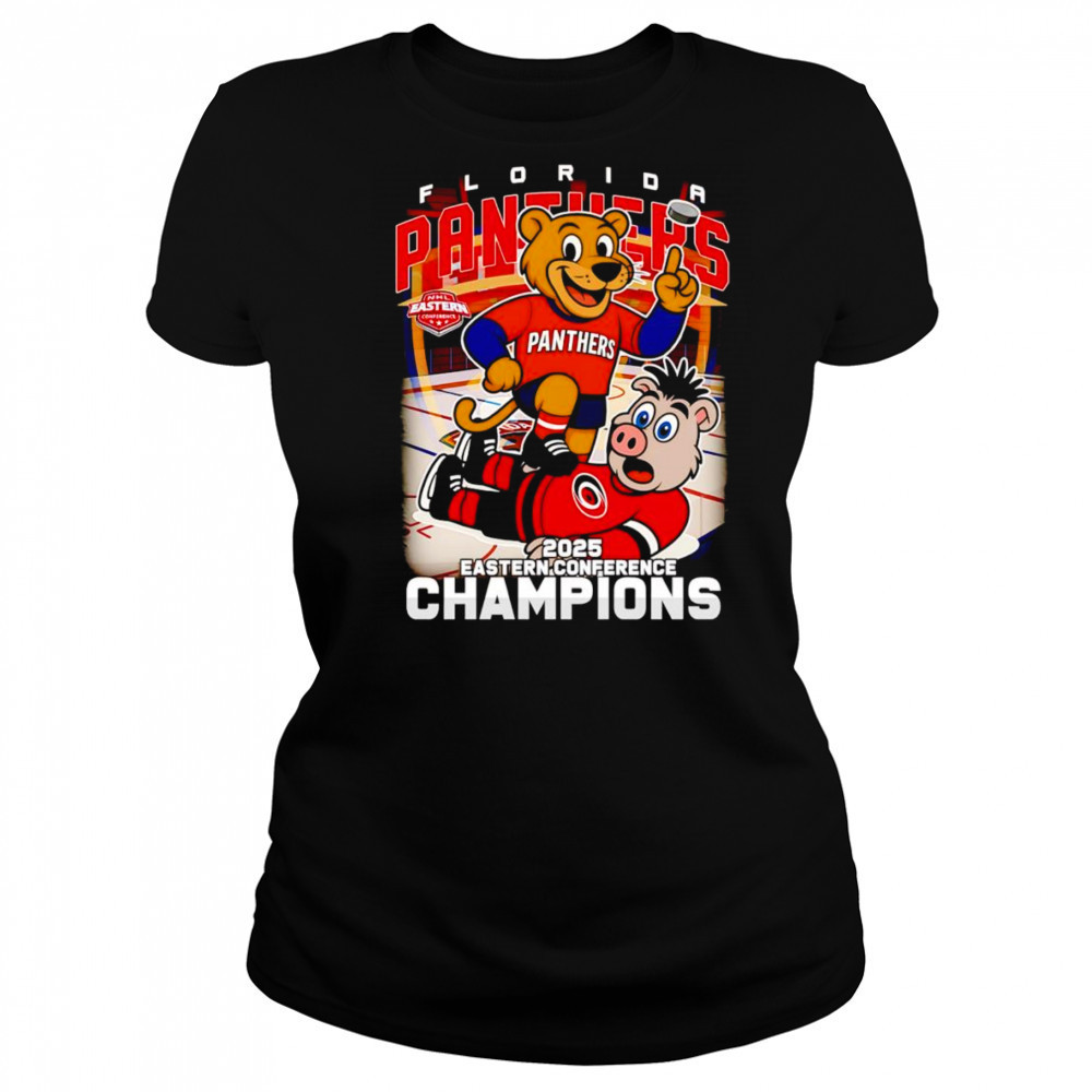 Florida Panthers 2025 Eastern Conference Champions mascot shirt Women's T-shirt