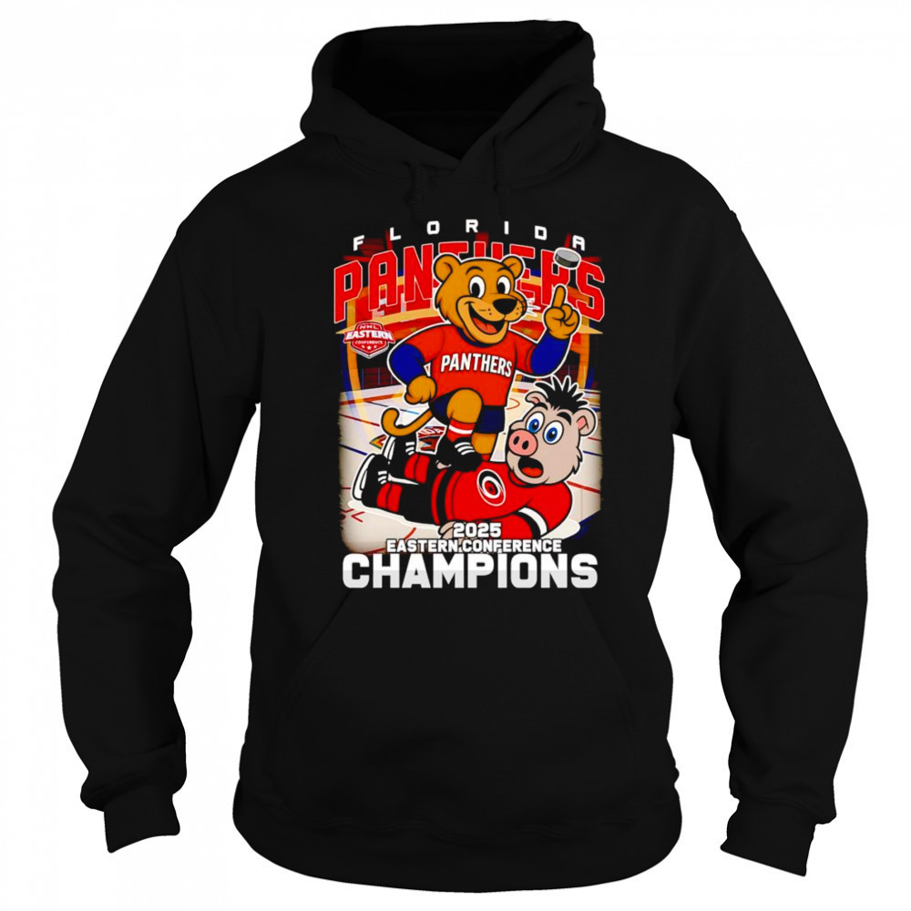 Florida Panthers 2025 Eastern Conference Champions mascot shirt Sweatshirt