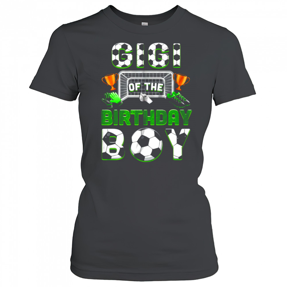 Gigi Of The Birthday Boy Soccer Family Matching Party shirt Women's T-shirt