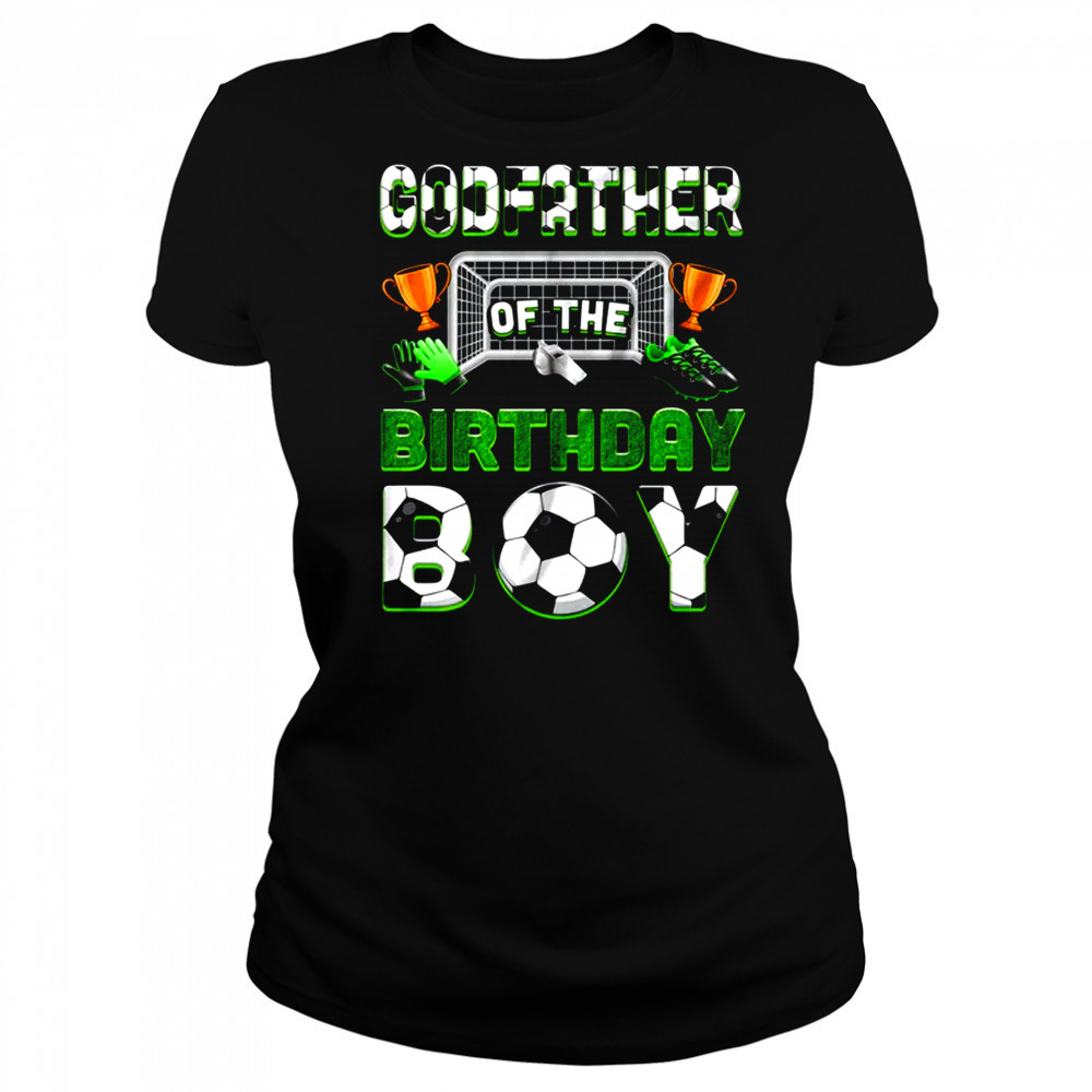 Godfather Of The Birthday Boy Soccer Family Matching Party shirt Women's T-shirt