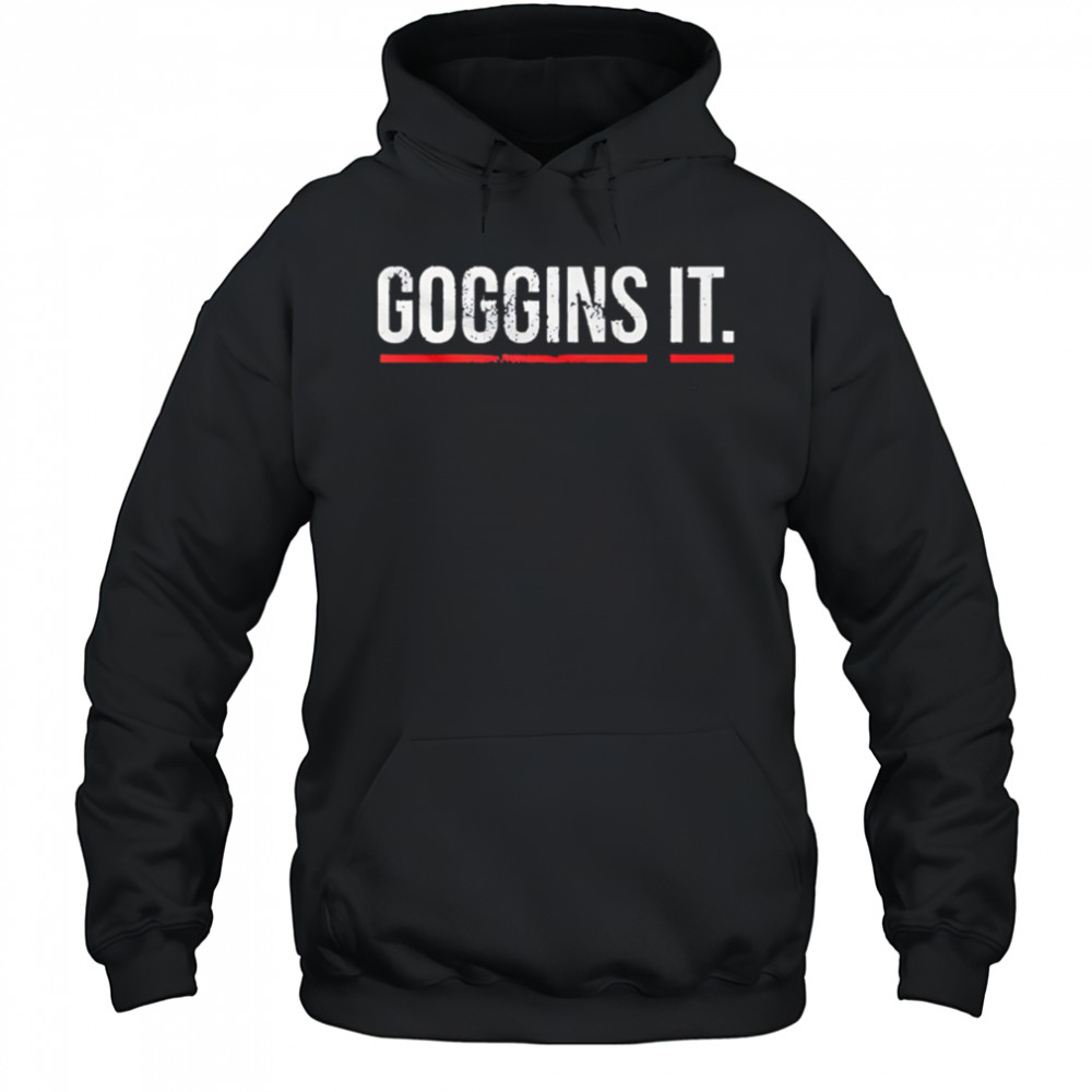 Goggins It retro shirt Hoodie