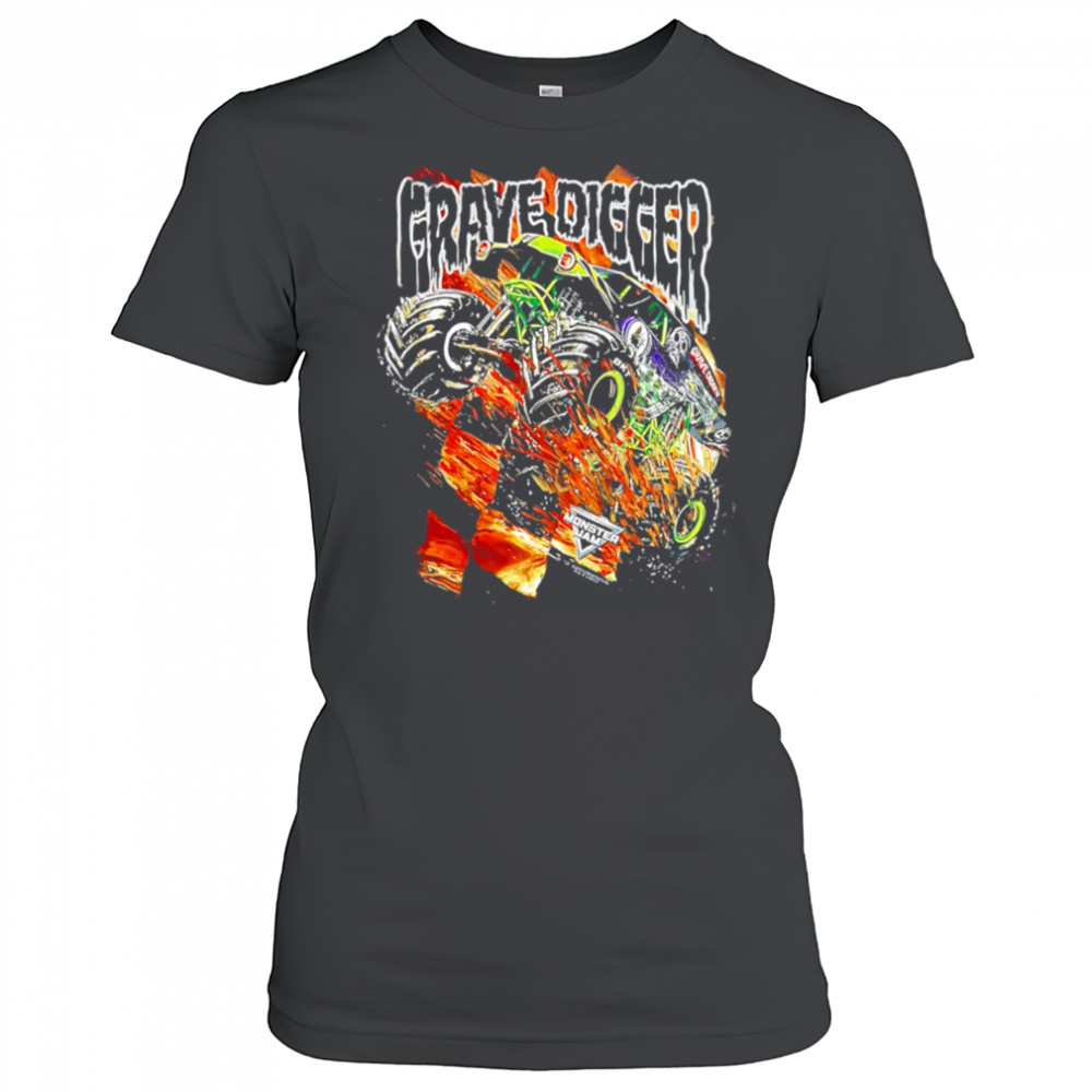 Grave Digger car retro shirt Women's T-shirt
