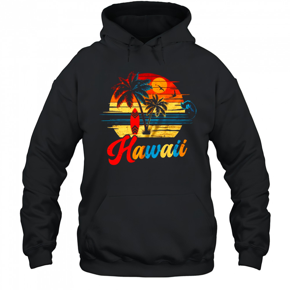 Hawaiian Island Tropical Hawaii Family Vacation Souvenir shirt Hoodie