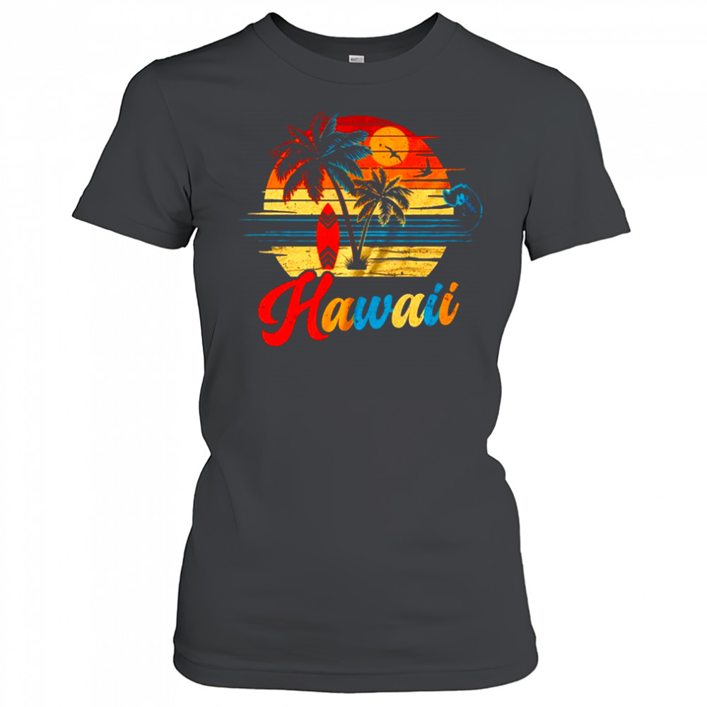Hawaiian Island Tropical Hawaii Family Vacation Souvenir shirt Women's T-shirt